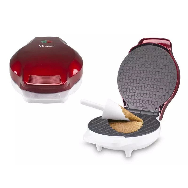 Beper P101CUD002 Party Line Waffeleisen, 1000 W, 18 cm