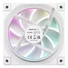 DeepCool FL12 WH 3-in-1 120-mm-Gehäuselüfter (3 Stück), 2150 U/min, fluiddynamisches Lager, 4-Pin-PWM, Weiß