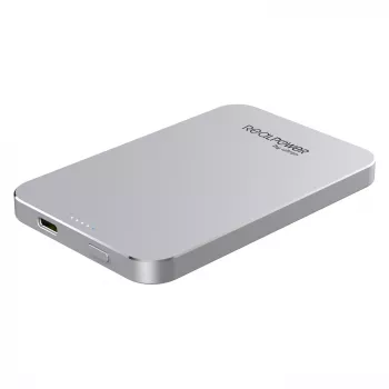 RealPower Powerbank PB-5000 MAG Silber 5.000mAh