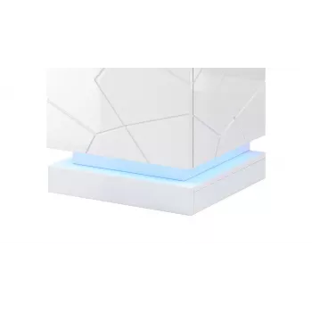 Nachttischbeleuchtung cama meble QIU, 2 Stück, RGB, Aufputz, AC-betrieben