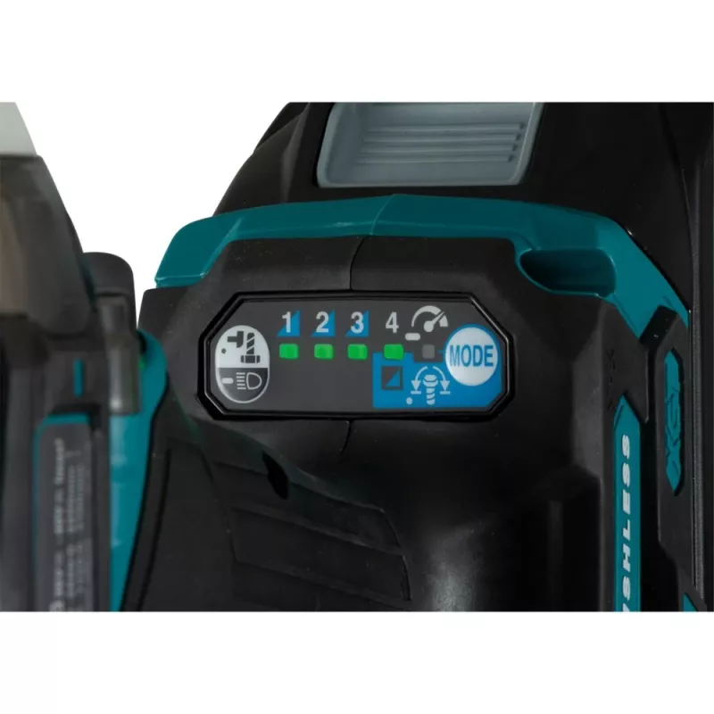 Makita TW004GZ XGT 40-V-Akku-Schlagschrauber, 1/2 Zoll, 3200 U/min, 350 Nm, ohne Akku und Ladegerät, Blau/Schwarz