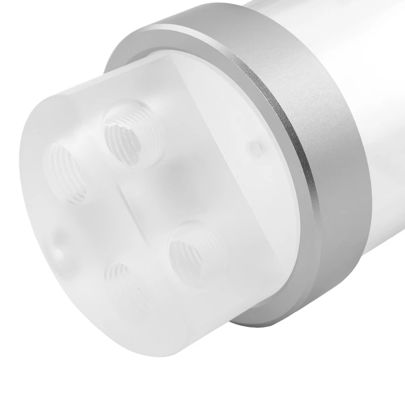 Reservoir Singularity Protium 200mm Acryl matt silber – 200-mm-Rohr, Acryl-Konstruktion