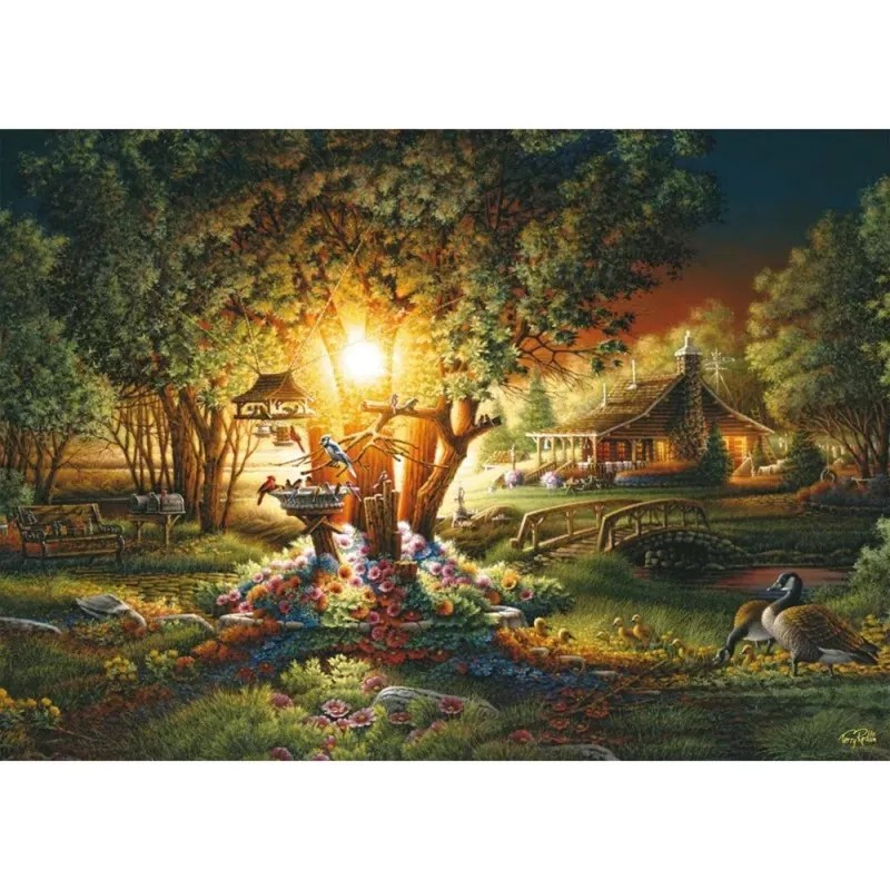 Terry Redlin: Magnificent Spring Glow, Puzzle 1000 Teile