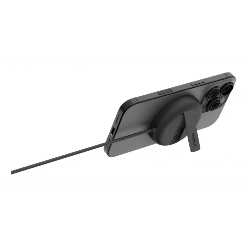 Faltbares magnetisches Qi2-Wireless-Ladegerät Belkin WIA011KQBK 15W (20W-Netzteil), Schwarz
