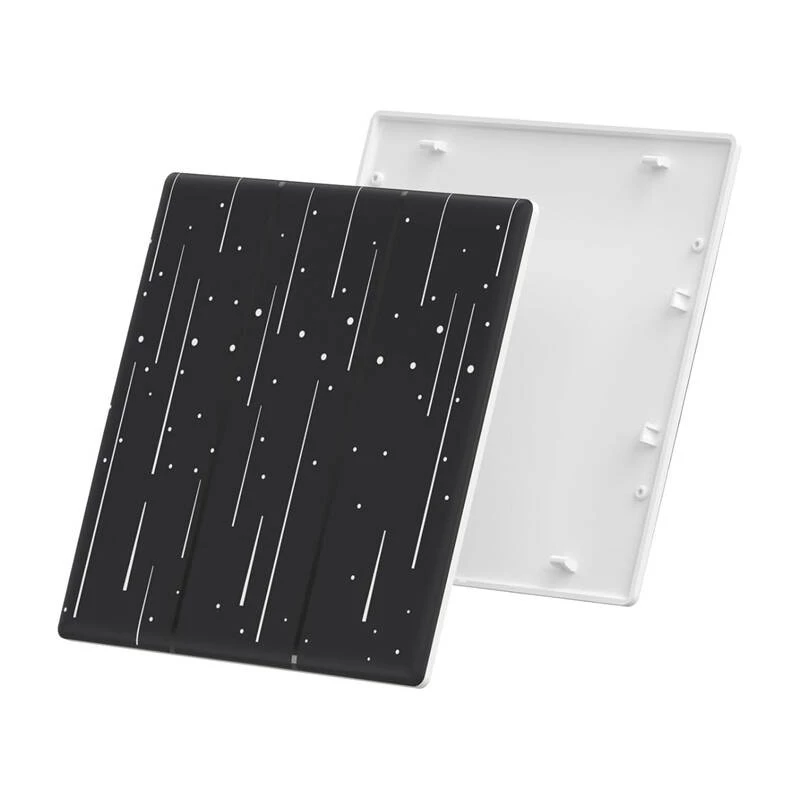 Dekorative Abdeckung für Sonoff T5-3C-86 Touch-Schalter — Sternenmuster, Wandplatte