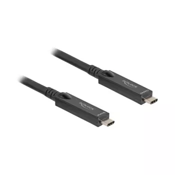 DeLOCK USB-Kabel USB 3.2 Gen 2 10m USB-C Schwarz 84257