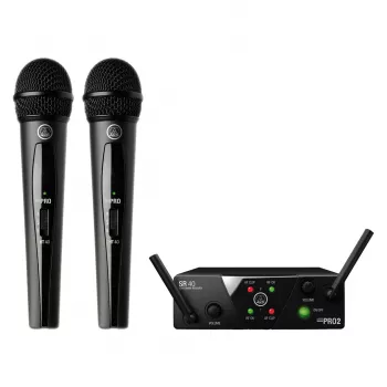 Wireless-Mikrofon-Set AKG WMS40 Mini2 Vocal