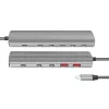 Ultra-slimmer USB 3.2 Hub 2xUSB-A, 8xUSB-C, PD, 100W