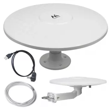 Maclean MCTV-947 aktive DVB-T/T2 HEVC omnidirektionale Camper-Antenne