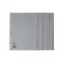 ELBA Register A4 1-100 PP Grau 100 Taben - Bürobedarf