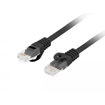LANBERG Netzwerkkabel Cat6 RJ-45 U/UTP 3 m schwarz
