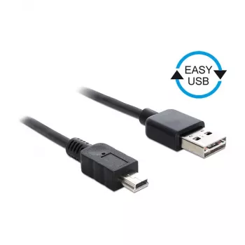 USB-Kabel DeLOCK 0,5 m USB2.0-A USB2.0 Mini-B