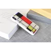 iKins Mondrian Hülle für iPhone XS/X, Weiß, K1624H