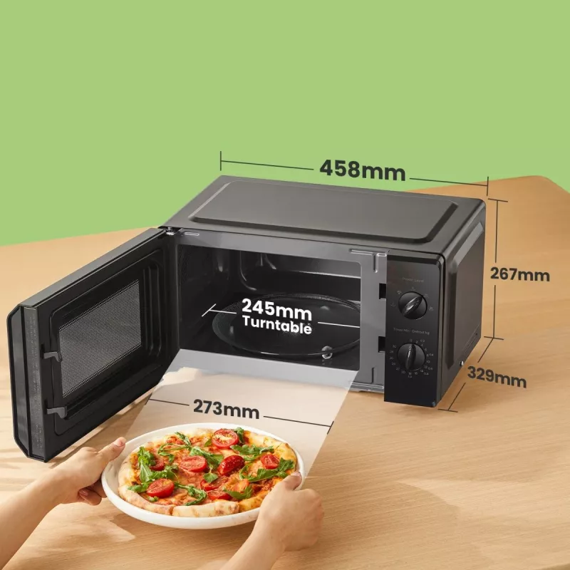 Toshiba MM2EM20PF Mikrowellenherd Spiegelfinish Schwarz
