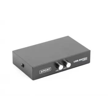 Gembird DSU-21 USB-Umschalter, 2 Computer an 1 USB-Gerät