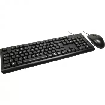 Inter-Tech AC KB-102DE Desktop USB SCHWARZ 1000dpi 105 Tasten Kabelgebunden (88884138)