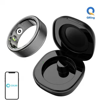 Smartring Colmi R03 21,3 mm Größe 12 Schwarz
