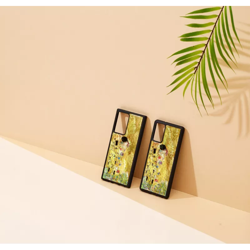 Schutzhülle iKins für Samsung Galaxy Note 20 – schwarzes Kiss-Design