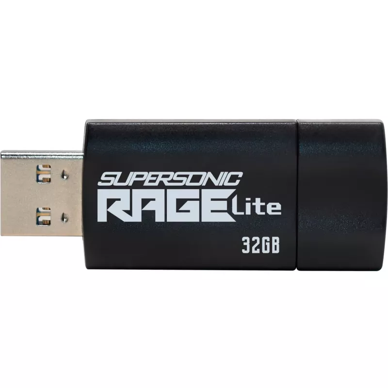 Patriot Memory Supersonic Rage Lite USB-Stick 32 GB USB Typ-A 3.2 Gen 1 (3.1 Gen 1) Schwarz, Blau