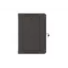 Wandmontierbares Rack LANBERG WF03-5309-10B, 9U, 500×350×540 mm, max. Belastung 60 kg, schwarz