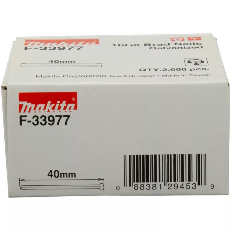 Makita F-33977 Stauchkopfnägel, 1,3 x 40 mm, 2000 Stück