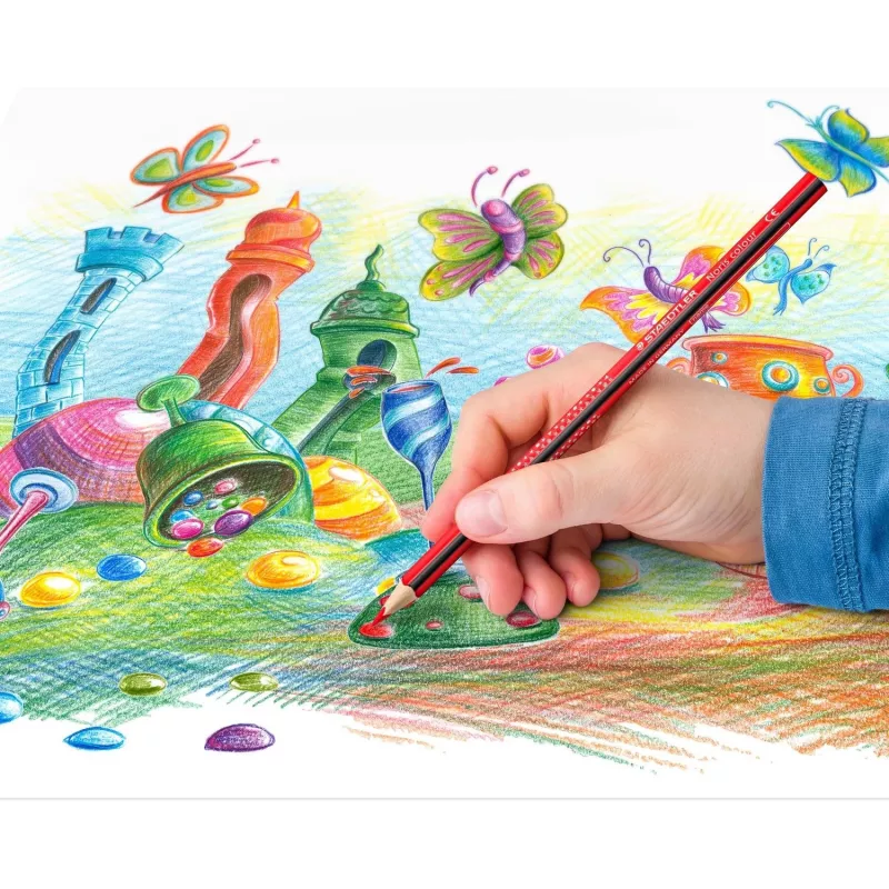 Staedtler Farbstift Noris dreikant 187 C12P1 sortiert (Farbauswahl nicht möglich) 1 St. (187 C12P1)