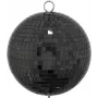 Mirror Ball EUROLITE 15 cm schwarz — Discokugel für Lichteffekte