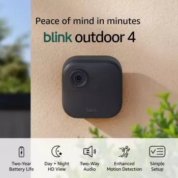 IP-Überwachungskamera Blink B0DHLT8T9L Outdoor Wall Black Cube
