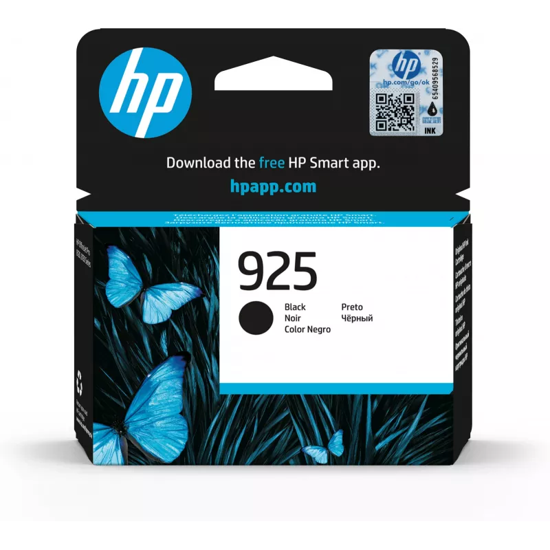 HP 925 Patrone, Schwarz, 5000 Seiten