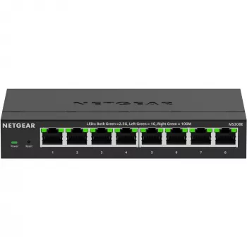 NETGEAR MS308E Unmanaged 2.5G Ethernet (100/1000/2500) Schwarz