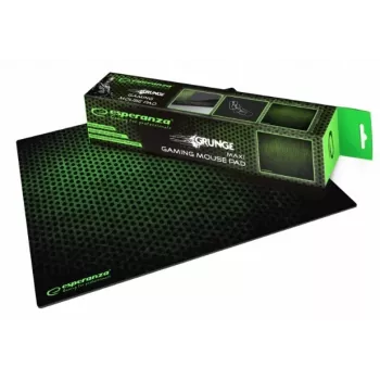 Mauspad ESPERANZA EGP103G — Gaming-Gummipad, 400×300×3 mm, gemustert Grün