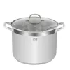 Resto Küchenutensilien Libra 13 L runder Edelstahl 22 cm