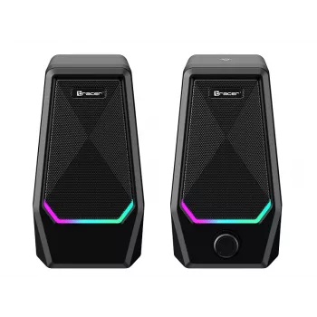 Tracer Loop 2.0 RGB USB-Multimedia-Lautsprecher 2.0, 6 W