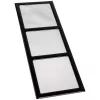 DEMCiflex Luftfilter für Fractal Design Meshify C DF1033 — 150 × 400 mm, schwarz, 1 Stück