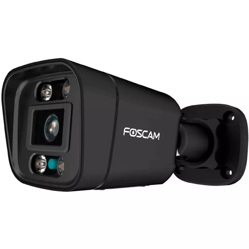 Foscam V8EP Überwachungskamera Schwarz 8MP (3840x2160), PoE, integrierter Scheinwerfer und Sirene