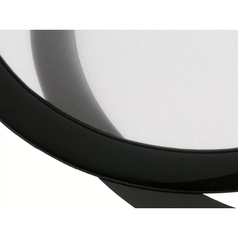 Staubfilter DEMCiflex 120 mm rund, schwarz/weiß für Gehäuselüfter und Lüftungsöffnungen