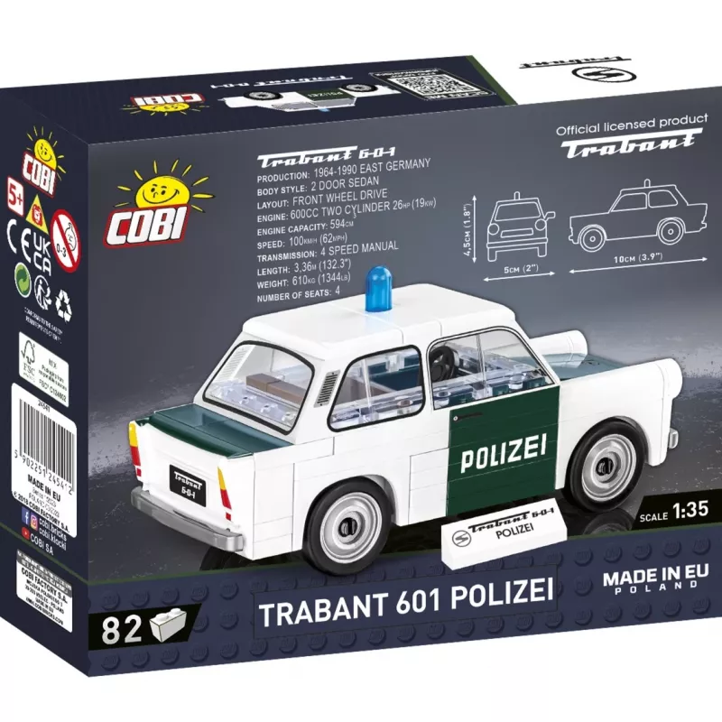 Trabant 601 Polizei, Konstruktionsspielzeug