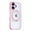 Schutzhülle Torras Ostand R Fusion für iPhone 16 – Pink, schlank, leicht, Schutz vor Kratzern und leichten Stößen