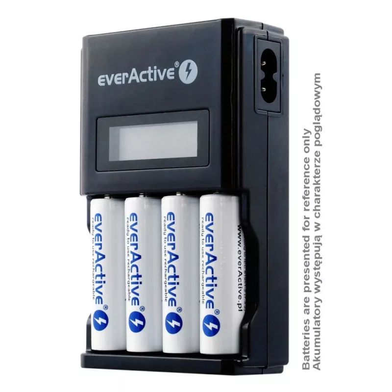 everActive NC450B Batterieladegerät, Black Edition