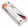 Peach PB408-01 Binderücken 8 mm, 21 Ringe, A4, 40 Blatt