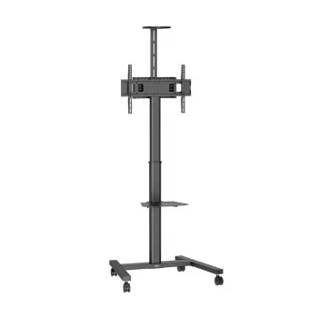 Vogel's ESSENTIAL T1031 Display-Rollwagen für 32-65 Zoll Bildschirme, Schwarz