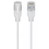 Netzwerk-Patchkabel UBIQUITI UACC-CABLE-PATCH-EL-C6A-1M-W — Cat6a, 1 m, RJ-45, transluzent weiß