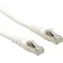 ROLINE - Patchkabel - RJ-45 (M) auf RJ-45 (M) - 1 m - SFTP - CAT 6a - Weiß (21.15.2861)