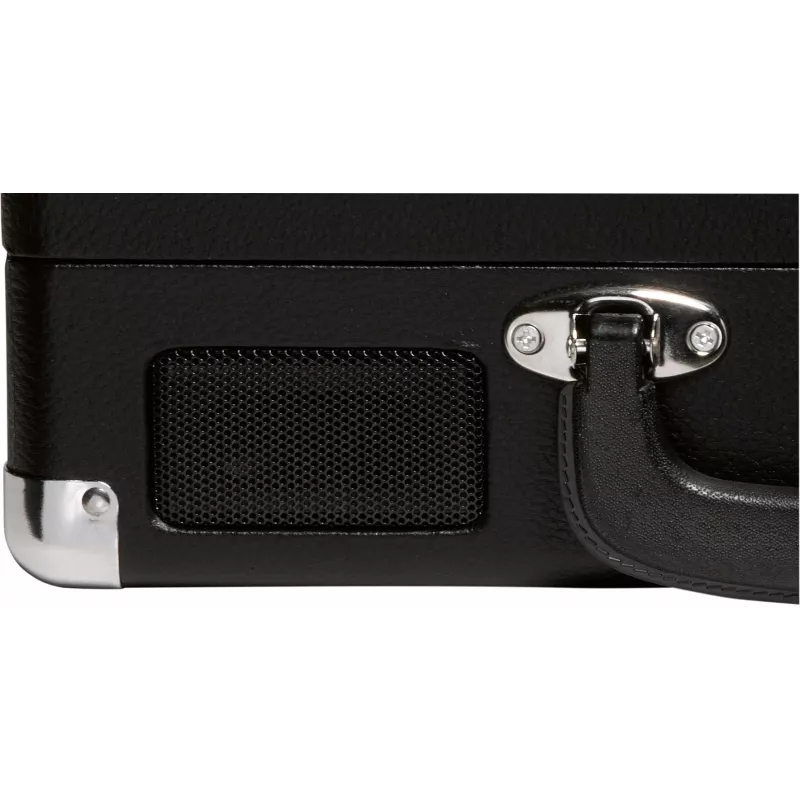 Denver VPL-120 USB-Plattenspieler mit eingebauten Lautsprechern, Schwarz