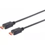 DisplayPort-Kabel S/CONN 10-76015 0,5 m Schwarz