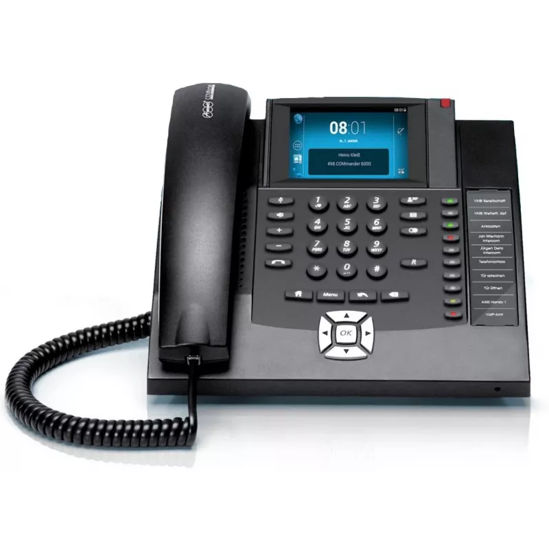 Auerswald COMfortel 1400 Analogtelefon Anrufer-ID Schwarz