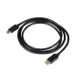 Akyga AK-AV-10 DisplayPort-Kabel, Stecker/Stecker, vergoldete Stecker, 1,8 m, schwarz