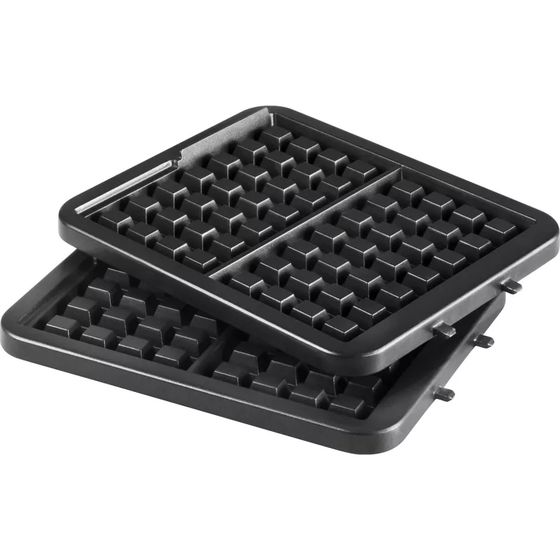 Tefal WM756D Waffeleisen 2 Waffeln 1200 W Schwarz, Edelstahl