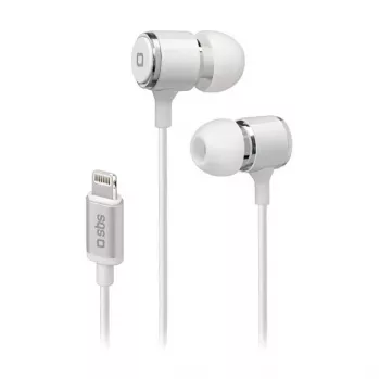 SBS TEINEARLIGHTW - Kopfhörer - In-Ear - Anrufe & Musik - Weiß - Knopf - Buttons