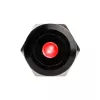 DimasTech vandalismusgeschützter Drucktaster 22 mm Blackline Dot RGB PD223